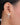 AD Studded Golden Butterfly Wing Studs - Kimikii Jewellery