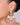 Baby Pink Chandbali with White stone and Pearls - Kimikii Jewellery