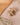 Gold Hammered Pearl droplet Earings - Kimikii Jewellery