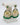 Gold Plated Kundan Mayuri Green and White Pearl Earrings - Kimikii Jewellery