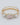 Gold Plated Rose Quartz Cuff with Pearl and Crystal - Kimikii Jewellery