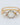 Gold Plated White stone Cuff with Pearl and Crystal - Kimikii Jewellery