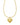 Golden angel heart pendant with hasli style chain - Kimikii Jewellery