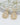 Golden Bowtie Crystal Droplet Danglers - Kimikii Jewellery
