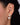 Golden Zirconia and Shell double Butterfly Stud Earrings - Kimikii Jewellery