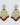 Jodha Jaipuri Maroon Stone Chandbali - Kimikii Jewellery