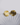 Minimal Golden Round Studs - Kimikii Jewellery