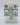 Oxidised Silver Tajmahal Earrings with pearl Blue Gemstone - Kimikii Jewellery