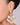 Pastel Pink Chandbali with White stone and Pearls - Kimikii Jewellery