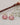 Pink Crystal Bowtie earrings - Kimikii Jewellery