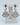Silver Oxidised Blue Bella Karigari Earrings - Kimikii Jewellery