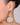 Silver Oxidised Blue Bella Karigari Earrings - Kimikii Jewellery