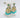 Gold Plated Kundan Mayuri Ocean Blue and White Pearl Earrings - Kimikii Jewellery
