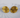 Minimal Golden Round Studs - Kimikii Jewellery