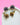 Silver Oxidised Dear Statement Earrings - Multicolor Stone - Kimikii Jewellery